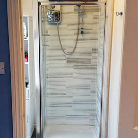 Shower cubicle renovation